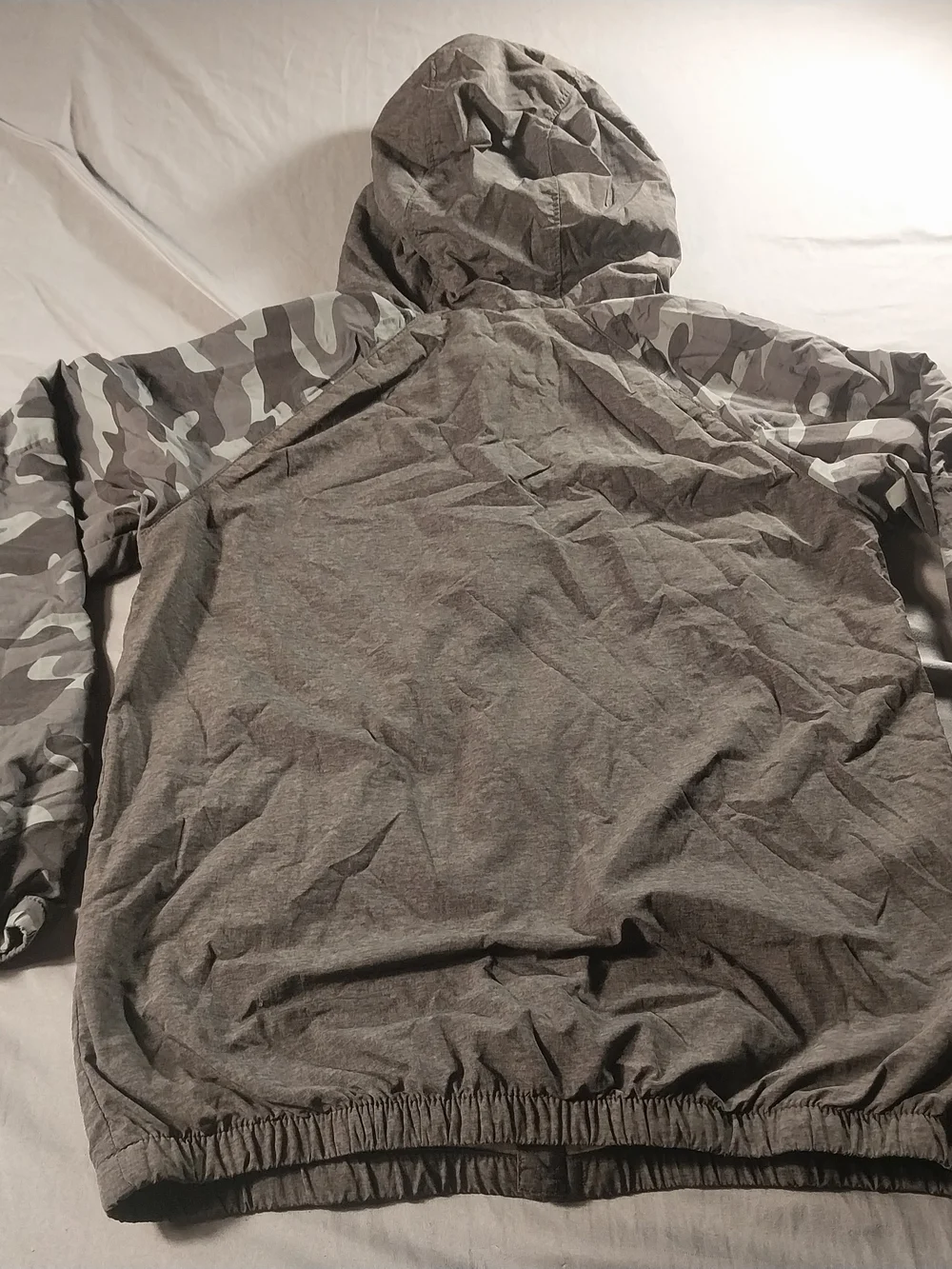 OshKosh Bgosh Boys Hooded Jacket Camo Size 12 #491